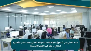 الحد الأدنى في تنسيق الجامعات للمرحلة الأولى بعد إعلان التعليم العالي.. فما هي القيم الجديدة؟